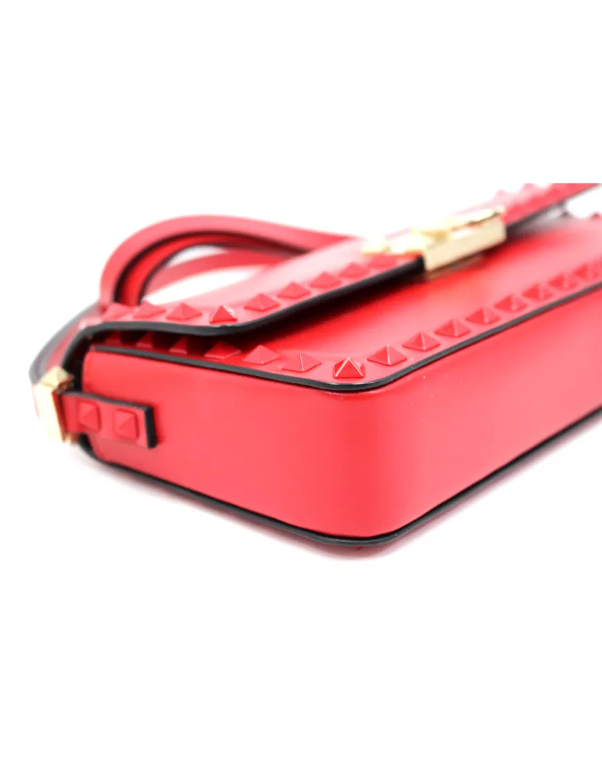 Valentino Tracollina Pelle Rossa