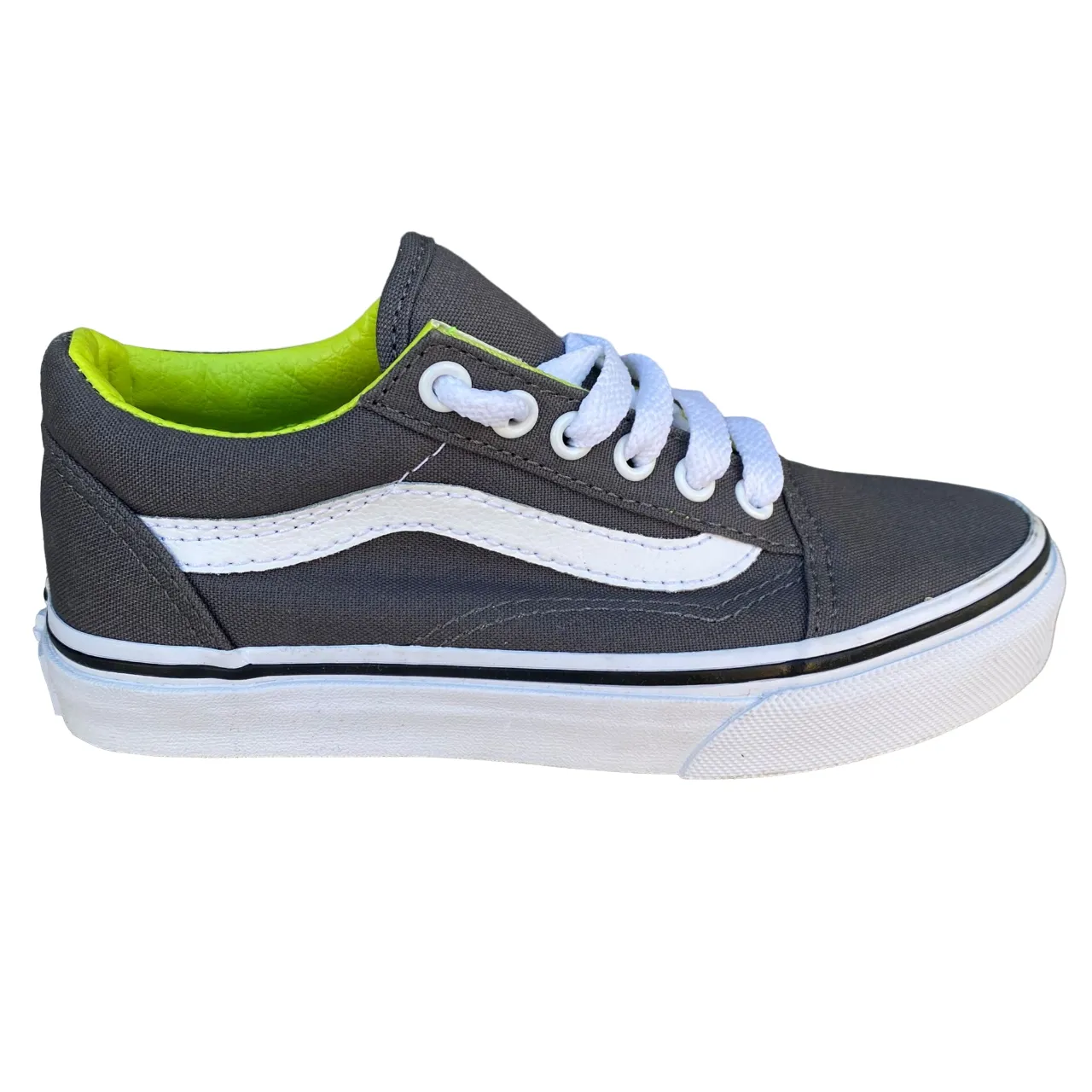 Vans Old Skool VN000W9TIAN gray kids sneakers shoes