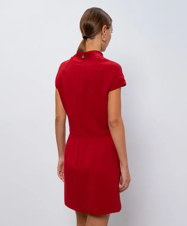 Versace Miniabito rosso con spacco 10173071A12265