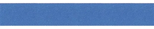 Volant per torta in raso blu 1m