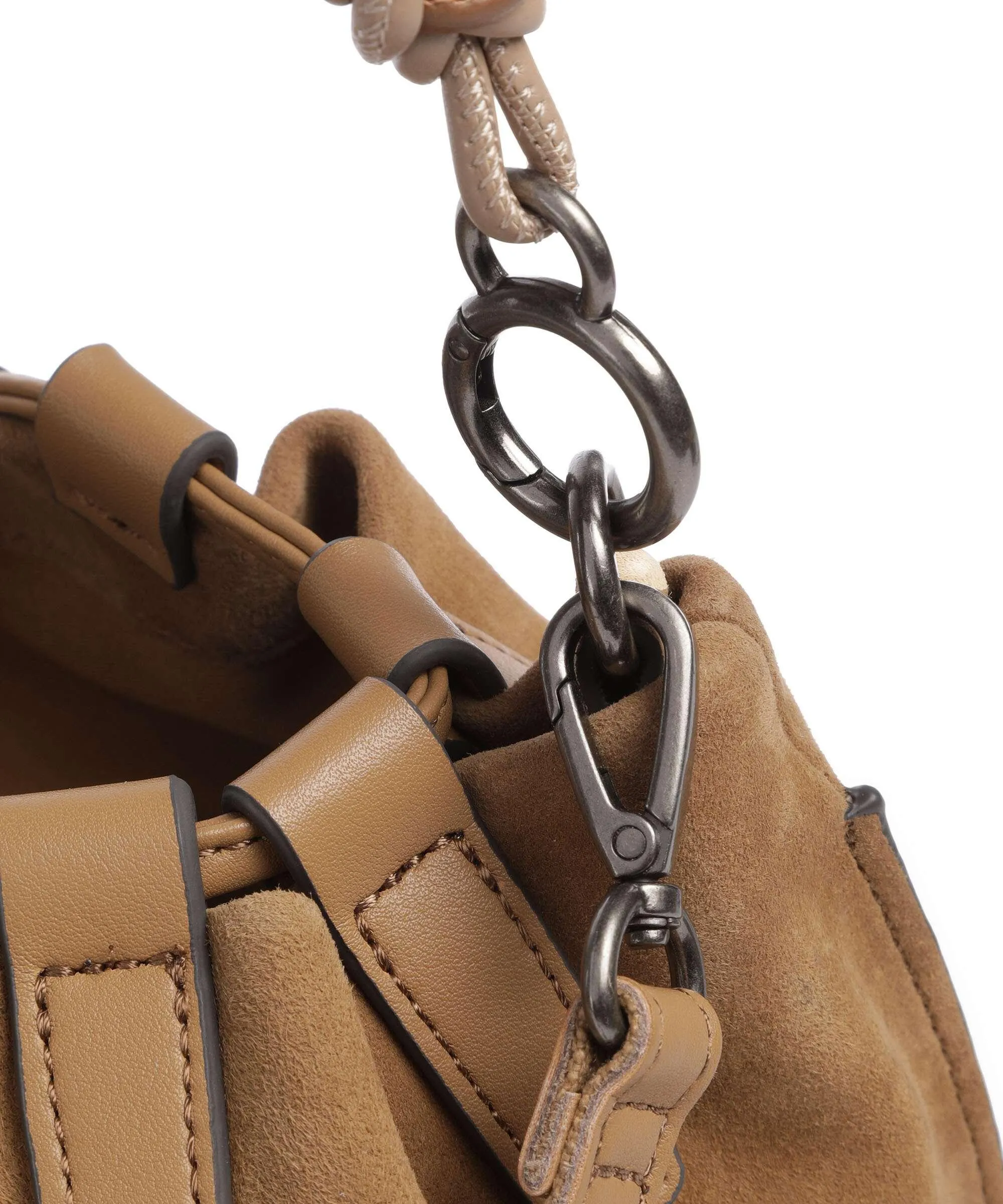 Walnut Rough Leather Wild Wild Love Bucket Bag by FredsBruder