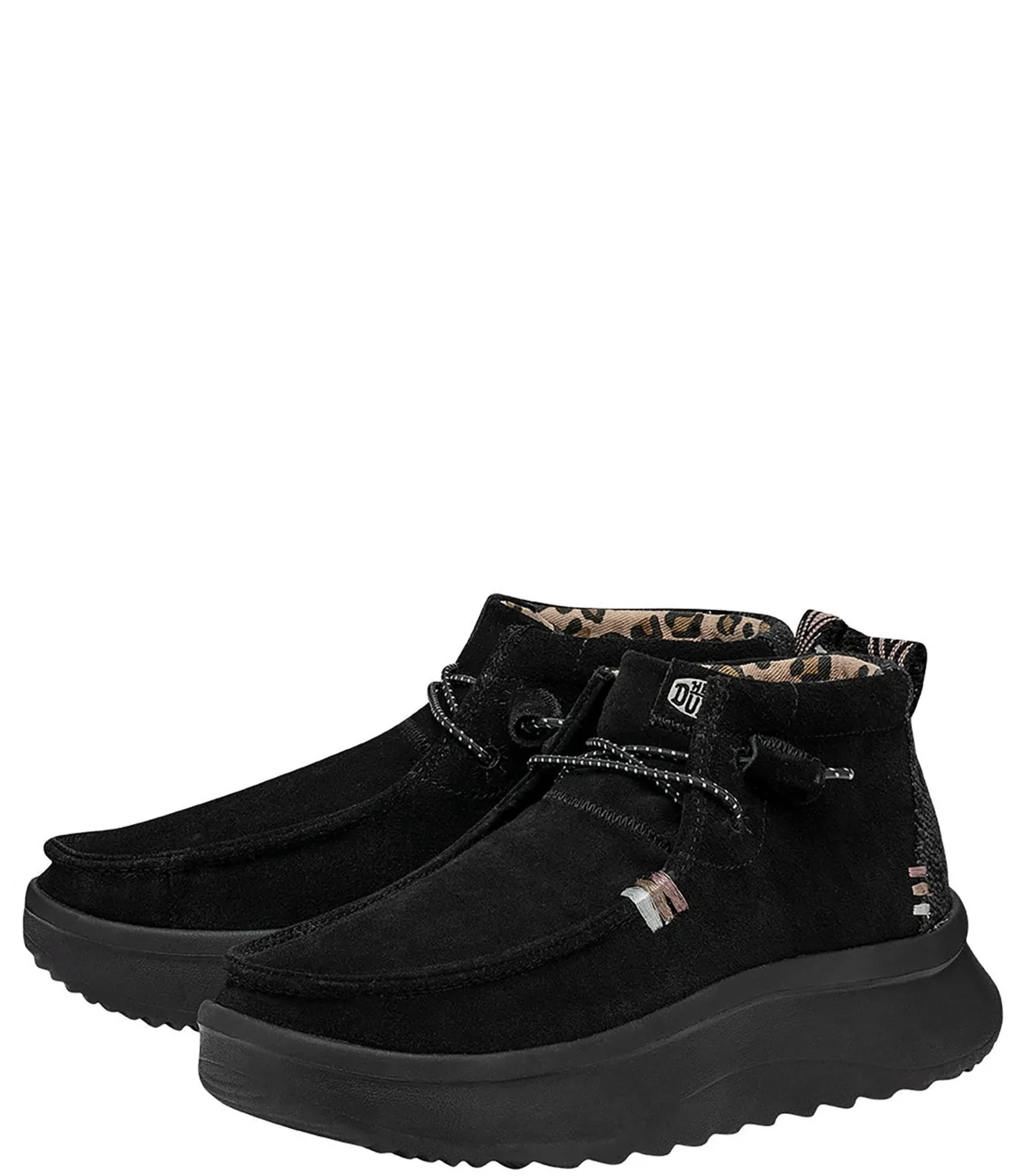 Wendy Peak Hi Suede Shoes