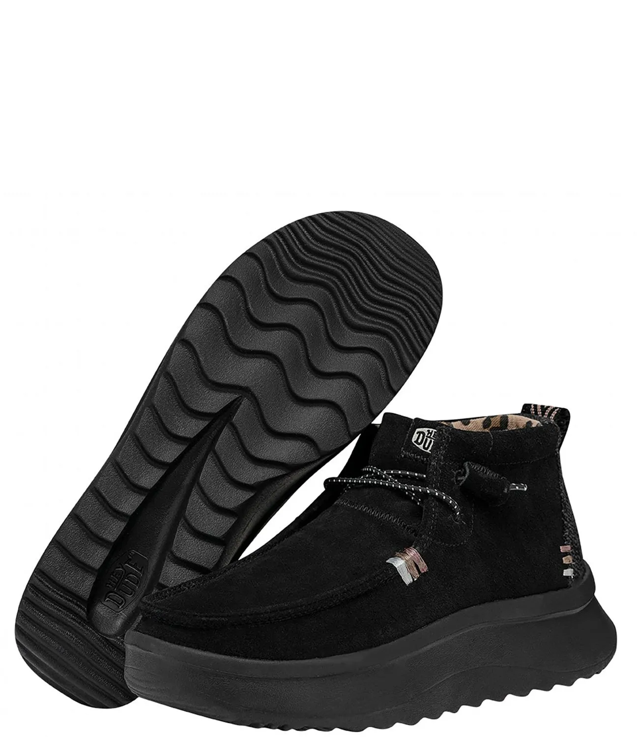 Wendy Peak Hi Suede Shoes