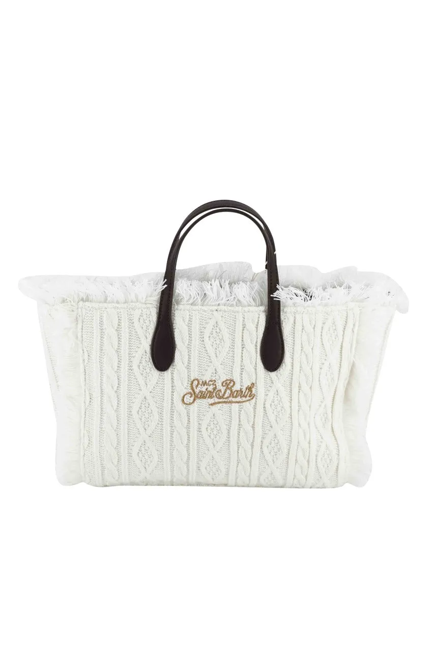 White Mc2 Saint Barth Colette Handbag