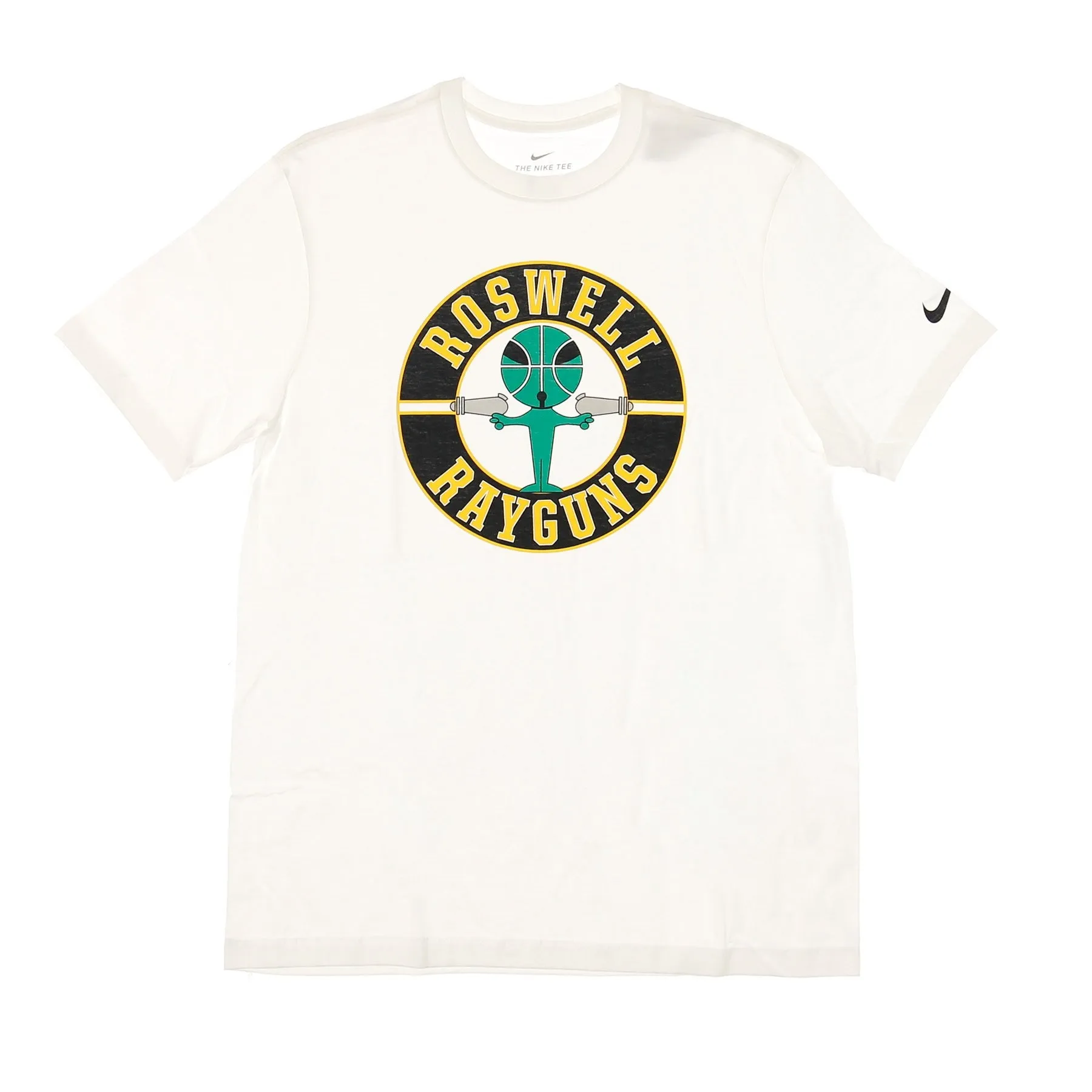 White Roswell Rayguns Core Hybrid Tee for Men