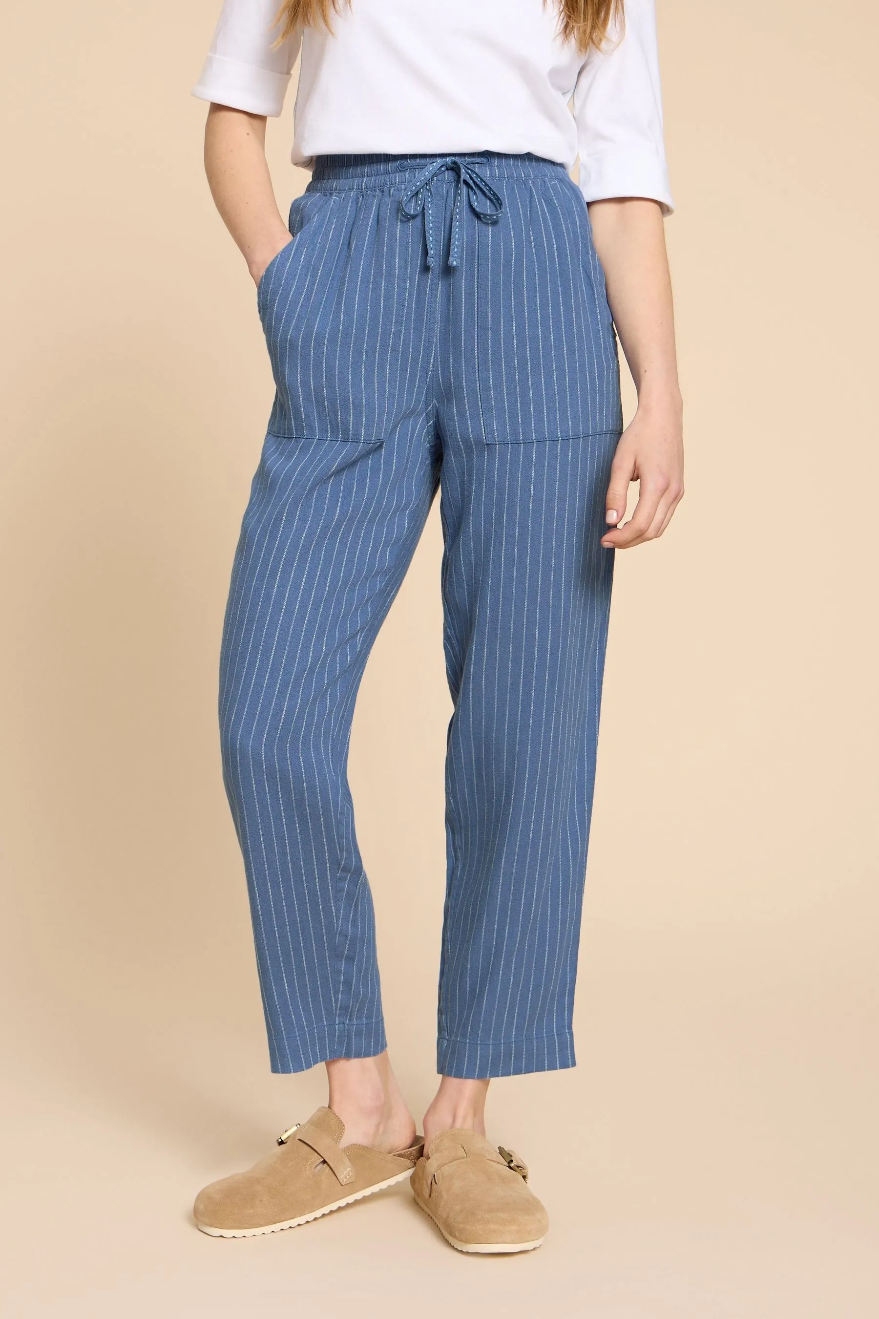 White Stuff Elle - Blend Pantaloni in lino