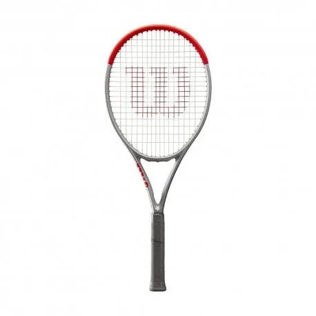 Wilson Clash 100 Pro Argento Argento Rosso - Racchetta Tennis Uomo