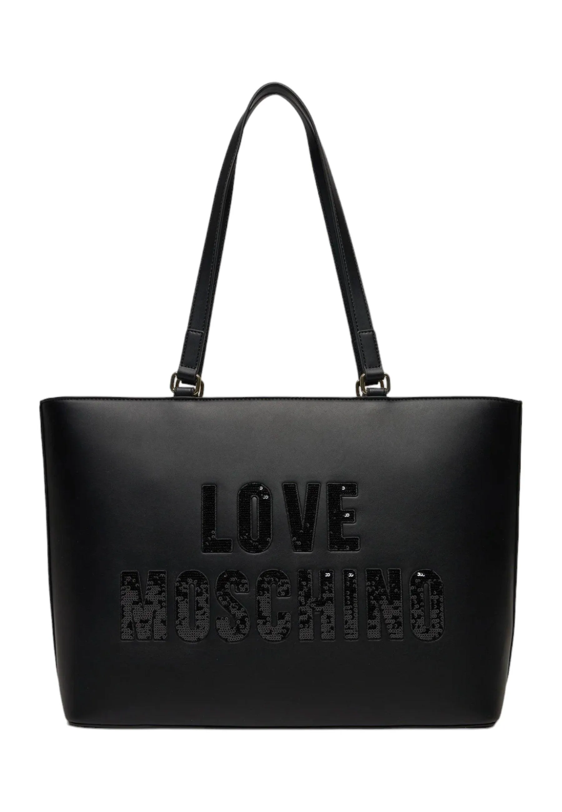 Women's Black LOVE MOSCHINO JC4288PP0IKK0000 Shopper Bag