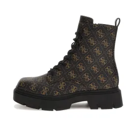 Women's GUESS Ramsay Line Ankle Boots - Brown Ochre