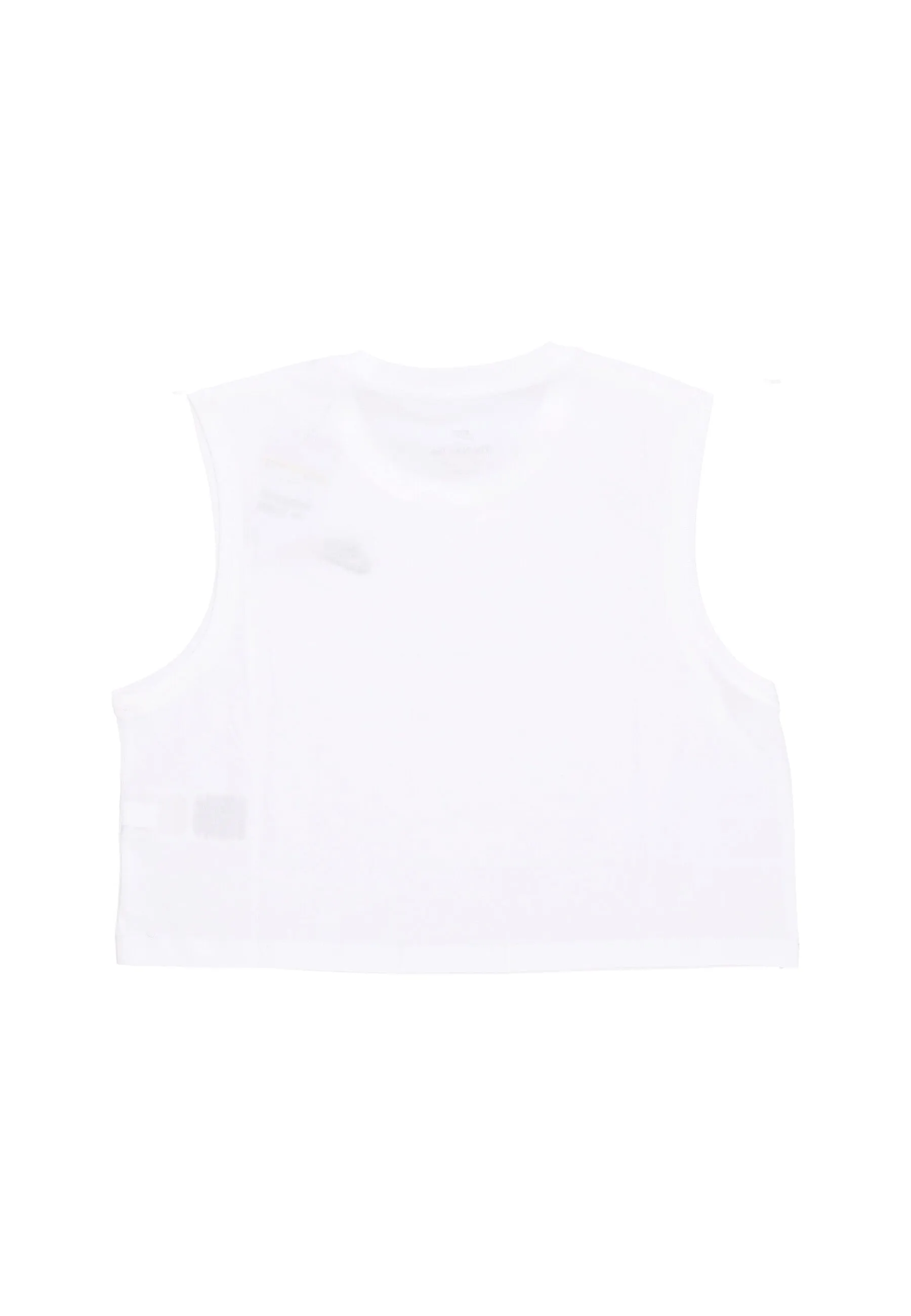 Women's Sportswear Club Crop Tee - White / Black