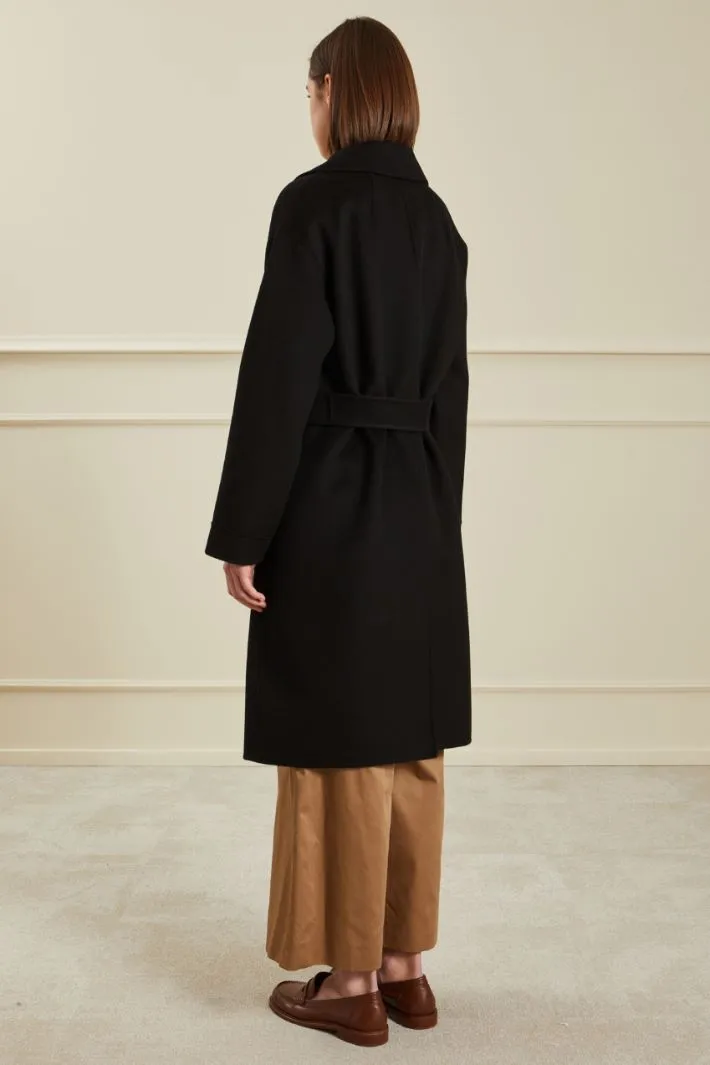 Wool Drap Coat