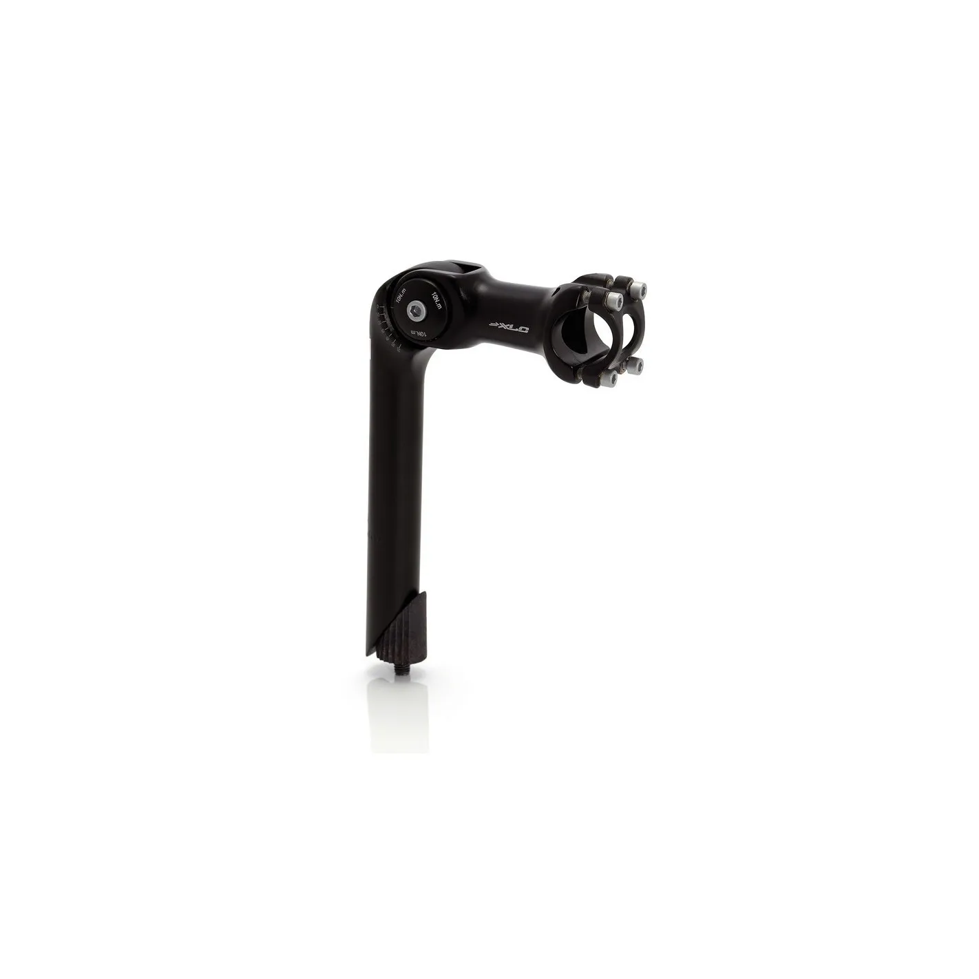XLC attacco manubrio ST-T02, alluminio nero 1.1/8",25,4mm,angolo 0-60,80mm,SL 180mm