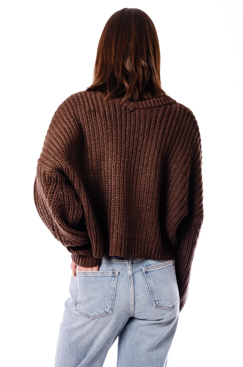 Zip-Up Cardigan
